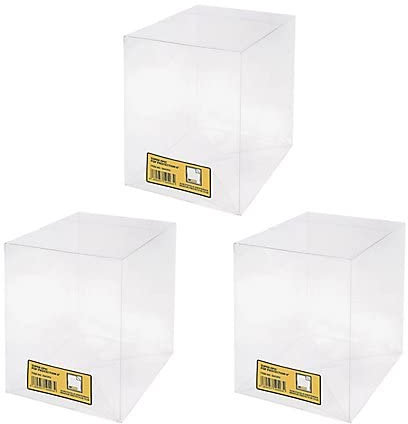 Maskworld Schutzhülle kompatibel für Funko Pop Figuren - Pop Protection Box 6'' (15 cm) - Menge: 3
