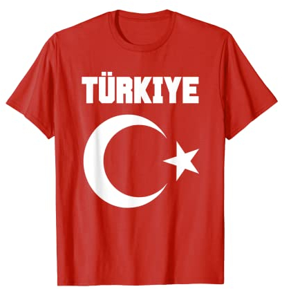 Recap Erdogan Türkiye Flagge Türkei Türkisch Halbmond und Stern T-Shirt