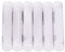 Ensemble de 6 Pastels à l'huile Blancs, Pastels à l'huile Doux pour Peinture Artistique, Dessin, Mélange, Pastels de Peinture à l'huile Blanche pour Mélanger avec d'autres