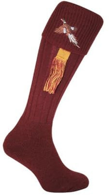 Bisley Embroidered Pheasant Stockings 8-11