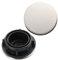 Veemoon 2 Pz Coperchio di Buca per Lavandino PP da Cucina in Acciaio Inossidabile, Accessori Lavello Coprilavello Erogatore Di Sapone Piastra di Copertura per Rubinetto da Cucina, Tappo Metallico