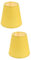 HOMSFOU 2 Pièces abat-jour de lustre protection des yeux led chambre lampes de lecture clip abat-jour lustre suspendu remplacer Accessoires Petites lumières plafond e14 Applique chiffon