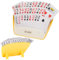 QIMEI-SHOP Porta Carte da Gioco Supporto di Carte da Poker in Plastica Porta Carte per Bambini Anziani Adulti Disabili Mani Libere 2 Pezzi