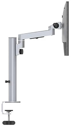 BEWISER Single Monitor Arm Heavy Duty, Adjustable Height and Angle Riser, Improved Mount for Most 13-32 Inch Computer Screen, Desk Stand Holds Weight up to 22lbs