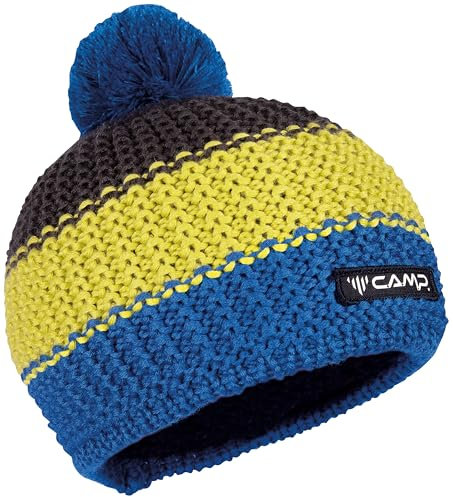 C.A.M.P. - P-Beanie - Blau/Limette/Grau