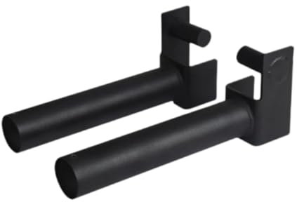 Amagogo 2Pcs Wall Mounted Weight Plate Holders Squat Rack Attachments Weight Barbell Plate Holder Weight Lifting Plate Storage