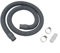 1 Meter Drain Waste Hose Extension Kit For Washing Machines And Dishwashers, Washing Machine Hose Black, Drain Hose Dishwasher Extension Set