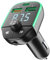Cellularline - Car FM Transmitter - Transmisor FM Bluetooth® para autoradio - USB Music Player - Cargador Coche 20W - Quick Charge 3.0 - Llamadas Manos Libres - Luces RGB - Negro