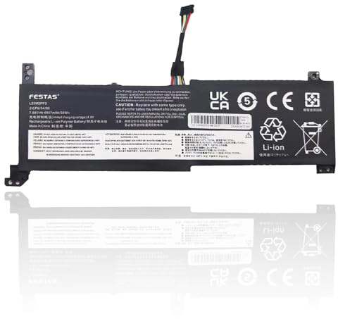 FESTAS L20M2PF0 Laptop Ersatz Akku für Lenovo IdeaPad 3-14ADA6 3-14ALC6 3-14ITL6 3-14ABA7 3-15ADA6 3-15ITL6 3-15ALC6 3-17ADA6 3-17ALC6 3-17ITL6 V15 G2-ALC G2-ITL G2-IJL G3-ABA G3-IAP Series L20C2PF0