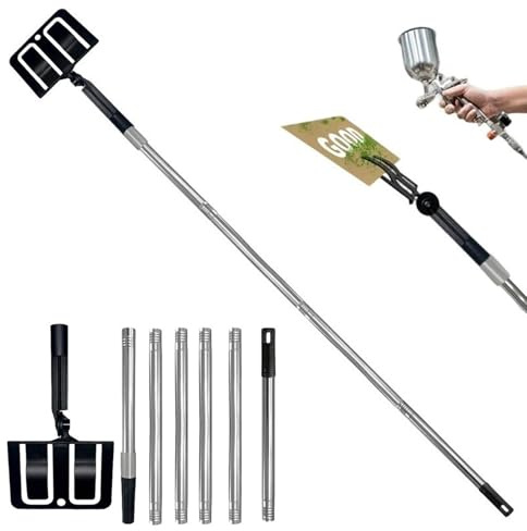 Generisch Finishing Guard, Floor Baseboard Shield, Door Frame Overspray Block, Precise Border Creation, Extended Reach Applicator System, Home Remodeling Instrument, Six Stick Holder Unit
