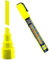 3 Stück ZIG Illumigraph PREMIUM Kreideschreiber PMA-510 wasserlöslich 6mm schräge Spitze (Leuchtgelb)