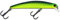 Angel-Berger Wild Devil Baits Zander Wobbler Kunstköder Flachläufer Hardbait (UV Chartreuse, 10 cm)