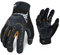 Vgo... Gants de travail de sécurité, gants de mécanicien, gants anti-vibrations, robustes (SL8849,7/S,Orange,1Paire)