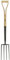 JCB - Heritage Border Fork – Heavy Duty Professional Site and Gardening Tools – Forca da giardino per scavare, coltivare, bordare, spostare il terreno, piantare alberi, scavare trincea e costruzione