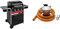Char-Broil Gas2Coal® Barbacoa híbrida: Barbacoa de Gas y carbón de Tres quemadores + Regulador de gas butano + Tubo Goma 1,5 m + 2 abrazaderas