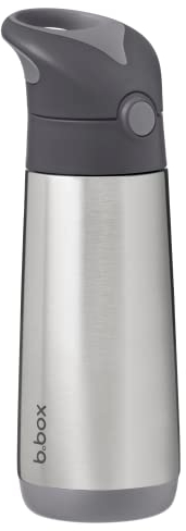 b.box Gourde Isotherme | Acier Inoxydable à Double Paroi | Garde les Boissons Froides Jusqu'à 15 Heures, Chaudes Jusqu'à 8 Heures | 500 ml