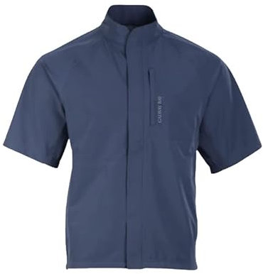 Galway Bay Short Sleeve Golf Rain Jacket, Blue, 49