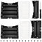 4 PCS 18650 Battery Holder Sets, KUOQIY 1/2/3/4 x 3.7V 18650 Battery Holder Case with Pin, with 2 PCS Plastic Battery Storage Box & Screwdrivers & Screws (1/2/3/4 Slots)