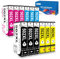 OINKWERE 502XL Multipack Kompatibel für Epson 502XL Multipack Druckerpatronen für Expression Home XP-5150 XP-5100 XP-5155 XP-5105 Workforce WF-2860 WF-2865 WF-2880 WF-2885 (12er-Pack)