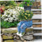 Resin Flower Pot en Jean Jean Jardinage Plante Pottes décoratives pour la pelouse intérieure extérieure Cécère de Jardin, Ornements de jardinière de Jardin, Pot à Fleurs en résine