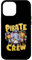 Hülle für iPhone 12 Pro Max Kindergarten Pirat Crew Tier Schule Party Shirt für Kinder