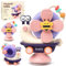 EOPUOZS Saugnapf Spielzeug Baby für Hochstuhl, Baby Spinner mit Saugnapf, Sensorik Montessori Spielzeug ab 6 Monate, Geschenk für Jungen Mädchen 7 8 9 10 11 12 Monate (Lila)