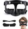 Hengrongshen Masque nasal réglable pour nez cassé, protection du visage avec rembourrage, pour football, sport, hernie nasale, protection du nez, unisexe, adulte (noir)