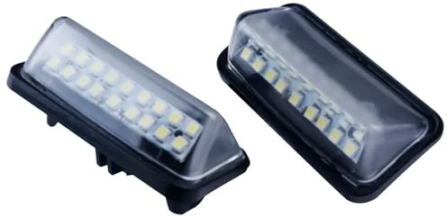 CastleGear For Toyota For Prius XW50 For Prime ZVW35 2016+ White LED License Plate Light Lamps 8127033110