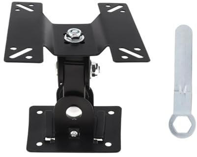 TV Bracket, 15KG Adjustable TV Wall Mount Bracket Flat Panel Frame Support 180° Rotation For 14-27 Inch LCD LED Monitor,parts