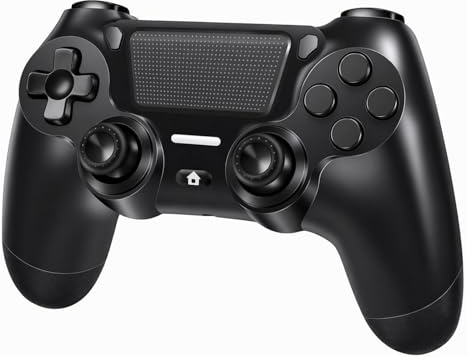 BJXOZ Wireless Controller for PS4, with USB-C Port, Hyper-Sensitive 360° Sticks, Vibration, Speaker, Ergonomic Grip, 6-Axis Sensor, Audio Jack, Multi Touch Pad, Gamepad for PS4/Slim/Pro/PC