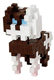 Plus-Plus 300.3754 9603754 Geniales Konstruktionsspielzeug, Pastel, Hunde und Katzen, Bausteine-Set, 70 Teile