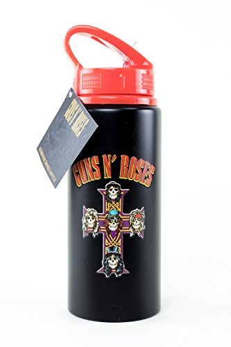 GB eye Ltd Guns N Roses, Logo Trinkflasche, Aluminium, Mehrfarbig, 7,2 x 7,2 x 21,7 cm