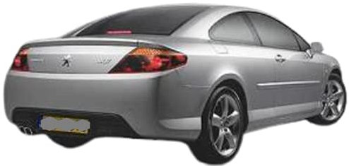 Solarplexius Vitres teintées Anti-UV pour Peugeot 407 COUPÉ 2003-2010 Set Complet Pare-Soleil Voiture sur-Mesure, Protection Contre la Chaleur et Les Regards