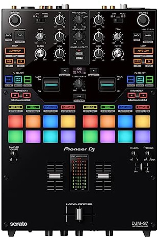 Pioneer DJ DJM-S7 2-channel Mixer for Serato DJ
