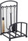 HOMCOM Portalegna da Interno ed Esterno in Metallo con Ganci e 4 Attrezzi per Camino Inclusi, 39x39x68cm, Nero