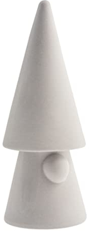 Storefactory - Weihnachtsmann - Evert - Keramik - Farbe: weiß - 6 x 6 x 14 cm