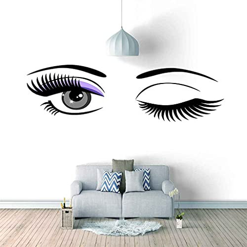 FVGKYS 3D Papier Peint Adhesif Salon Chambre Papiers Peints Yeux Noirs Et Blancs Moderne Personnalisé Photo Fond D'Écran Pour Cuisine Salle De Bain Peintures Murales Fond D'Écran 150x105cm