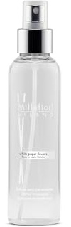 Millefiori Milano Raumspray mit der Duftnote White Paper Flowers 150ml, 7SRWF