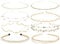 8 Pack Rhinestone Pearl Glitter Sparkly Gold Metal Headbands Hair Bands Clasps Slim Thin Skinny Hard Hairbands Crown Tiara Hair Holder Headpieces for Women Girls