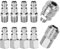 Lot de 10 raccords rapides BSP 1/4 - Style allemand - Adaptateur de tuyau - Raccord de tuyau - Connecteur d'air pour tuyaux, raccords, tuyau d'air, compresseur