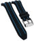 Lotus Watches Chronograph Ersatzband schwarz/blau Kunststoff L18185