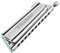 JDR Trochilus 10 Löcher Chromatische Mundharmonika Tonart G Armonica Valveless Harp Mundharmonika mit Etui für Erwachsene Profis Anfänger Kinder Game Changer (Blues/Ritcher Tuning Tonart G)