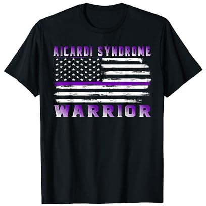 Aicardi-Syndrom Krieger USA Flagge Flagge USA Flagge T-Shirt