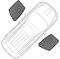 Autofenster Sonnenschutzrollos Für Toyota Für YARiS Für Kreuz Für XP210 2021 2022 2023 2024 Magnetische Auto Sonnenschutz Frontscheibe Vorhang Hinten Seite Fenster Sonnenschutz Auto Sonnenblende ( Siz