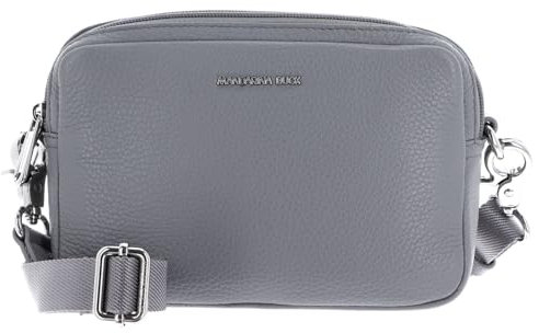 Mandarina Duck Mellow Leather Crossbody Camera Bag December Sky