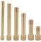 M10 M12 M14 1/8 Zoll 1/4 Zoll weiblich auf Außengewinde Messing langes Gewinde Fitting Adapter Kupplung Anschluss Wasser (1I4-M12x1,75 L50)