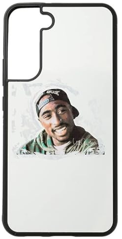 2pac Tupac Shakur Gifts Handyhülle für Samsung Galaxy S22, Silikon, Gummi, Weiß, weiß