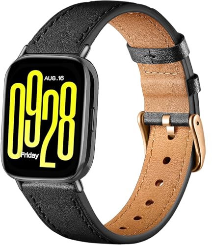 Issinlky Leather band for Redmi Watch 5 Lite/5 Active, 22MM Business Band for Xiaomi Redmi Watch 5 Lite/5 Active Smart Watch