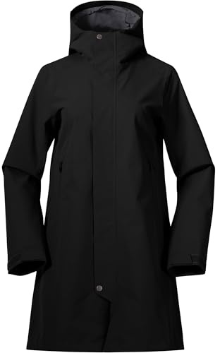 Bergans Damen Urban 2L Mantel, black, M