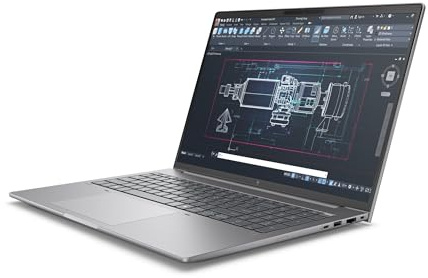 HP ZBook 8 G1i Mobile Workstation - Intel Core Ultra 7 265H / 2.2 GHz - vPro Enterprise - Win 11 Pro - RTX 500 Ada - 64 GB RAM - 2 TB SSD NVMe, TLC - 40.6 cm (16) IPS 3840 x 2400 (WQXGA) @ 120 Hz